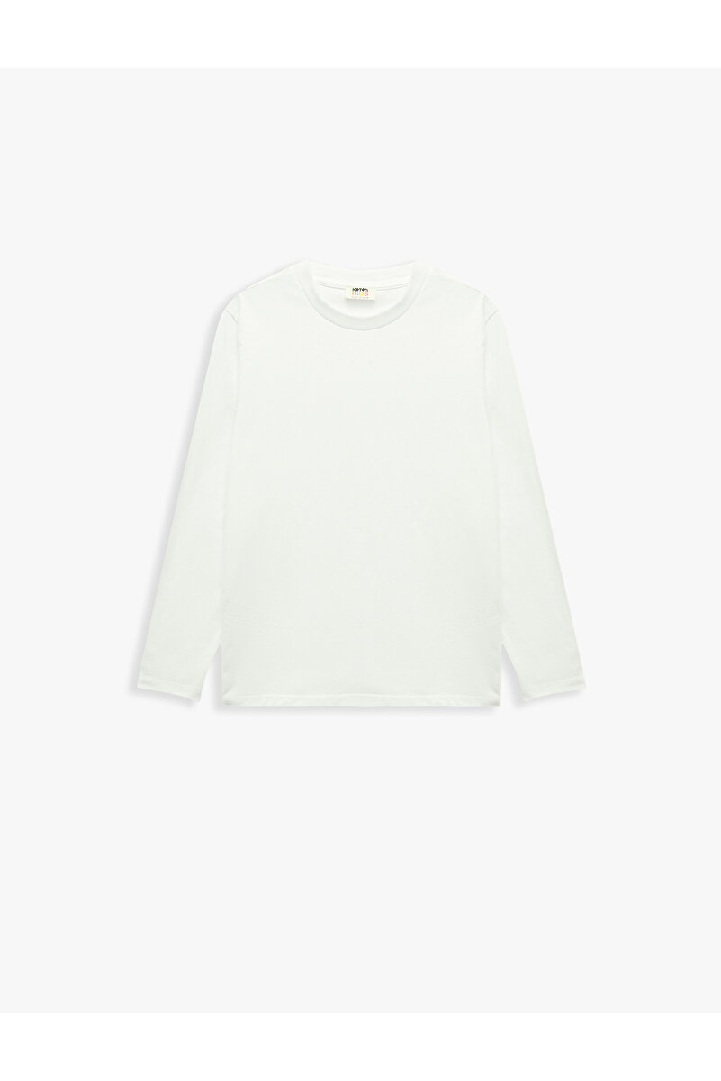 1_org_zoom-322.jpg Cotton Crew Neck Long Sleeve T-Shirt Set