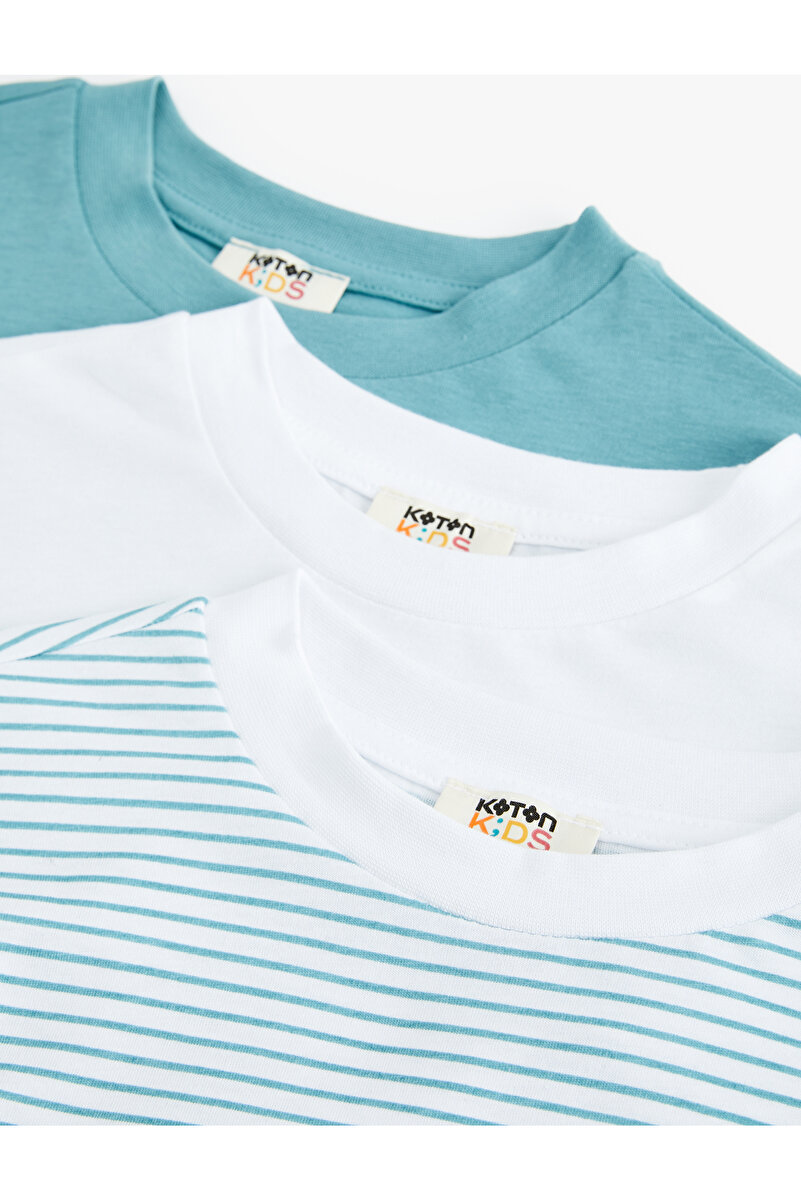 1_org_zoom-324.jpg Cotton Crew Neck Long Sleeve T-Shirt Set