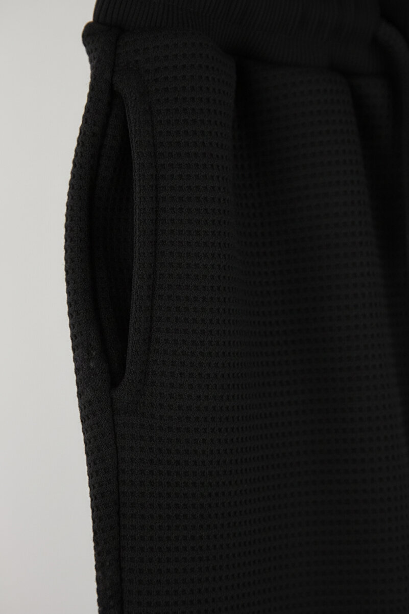 1_org_zoom-369.jpg Trendyolmilla Kids Black-Grey Cotton Knit Sweatpants for Boys