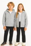 AHENGİM Boys and Girls Basic Thick Zip-Up Winter School Sweatshirt