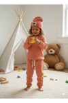 Swan Baby Unisex Waffle Beret Three-Piece Set
