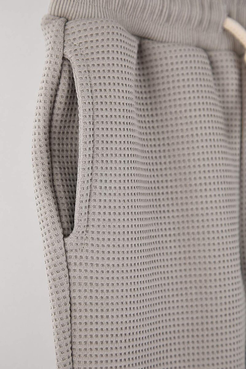 2_org_zoom-11.jpg Trendyolmilla Kids Black-Grey Cotton Knit Sweatpants for Boys