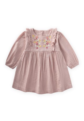 Dress for Ages 1-10 in Blush Pink