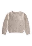 Natural Knit Sweater for Ages 2-8
