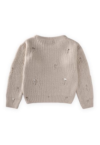 Natural Knit Sweater for Ages 2-8