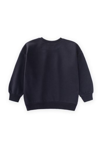 Sequin Sweatshirt for Ages 2-10 in Anthracite