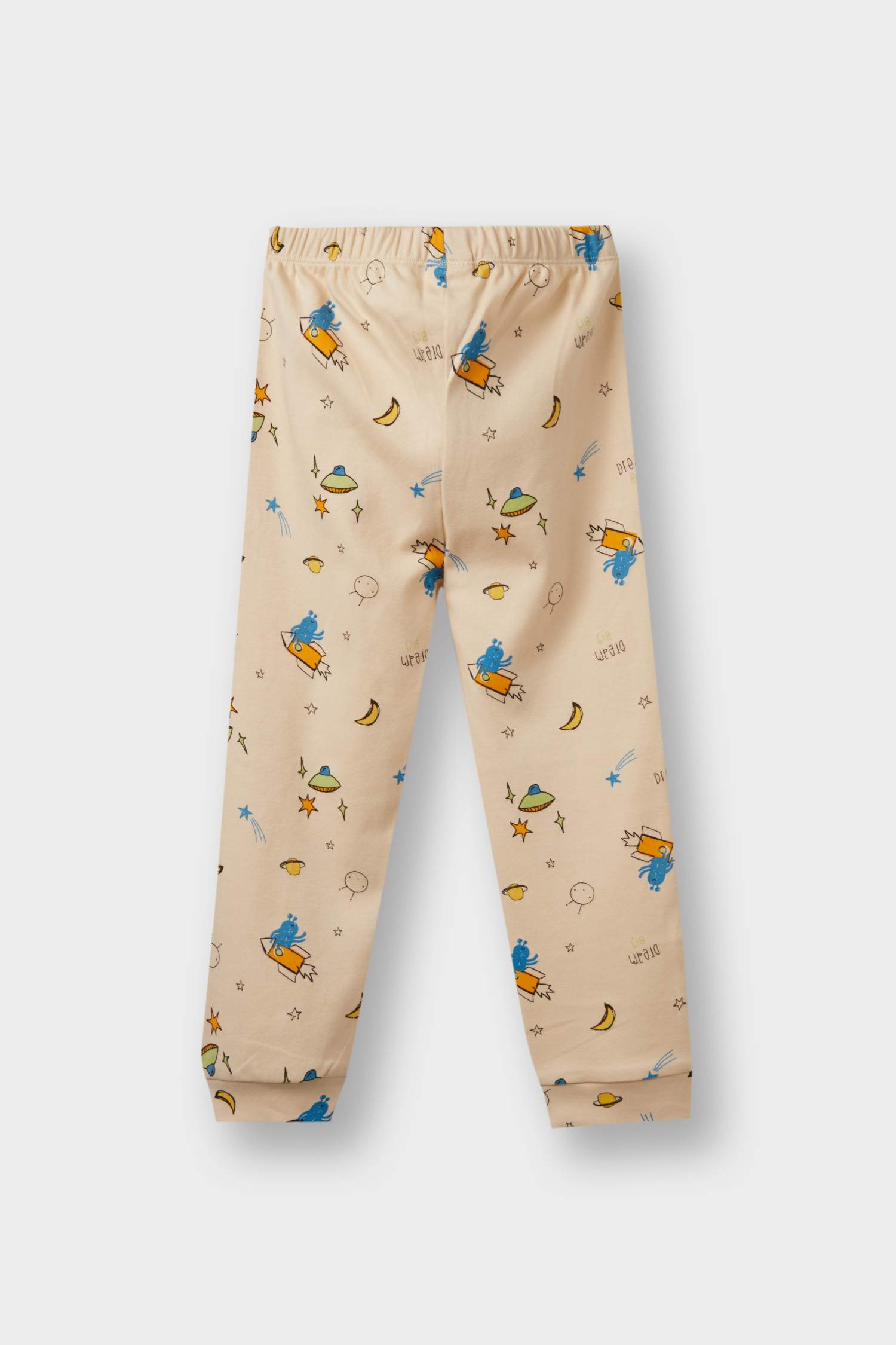 F0550A5_25AU_BG286_03_01.jpg Boys' Space Printed Long Sleeve Pajama Set