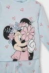 Girls' Disney Mickey & Minnie Pajama Set Long Sleeve Top Long Pants