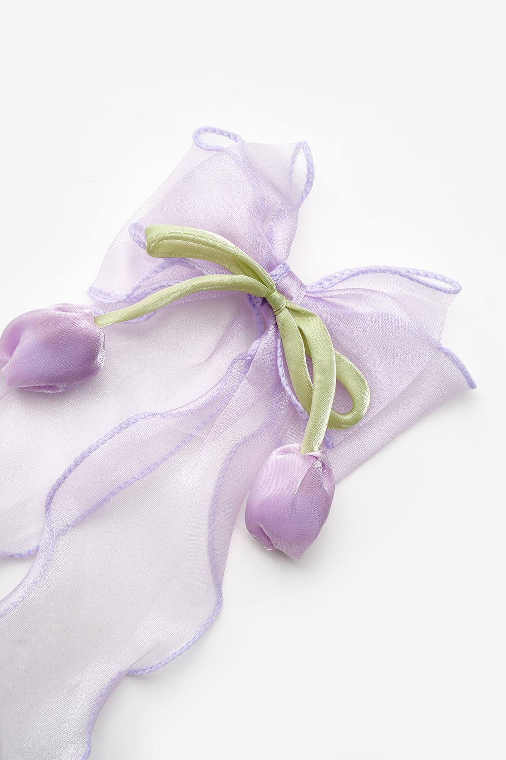 TCLS25AWGHAC059_1021_6.jpg Lilac Tulip Shaped Hanging Hairpin for Girls