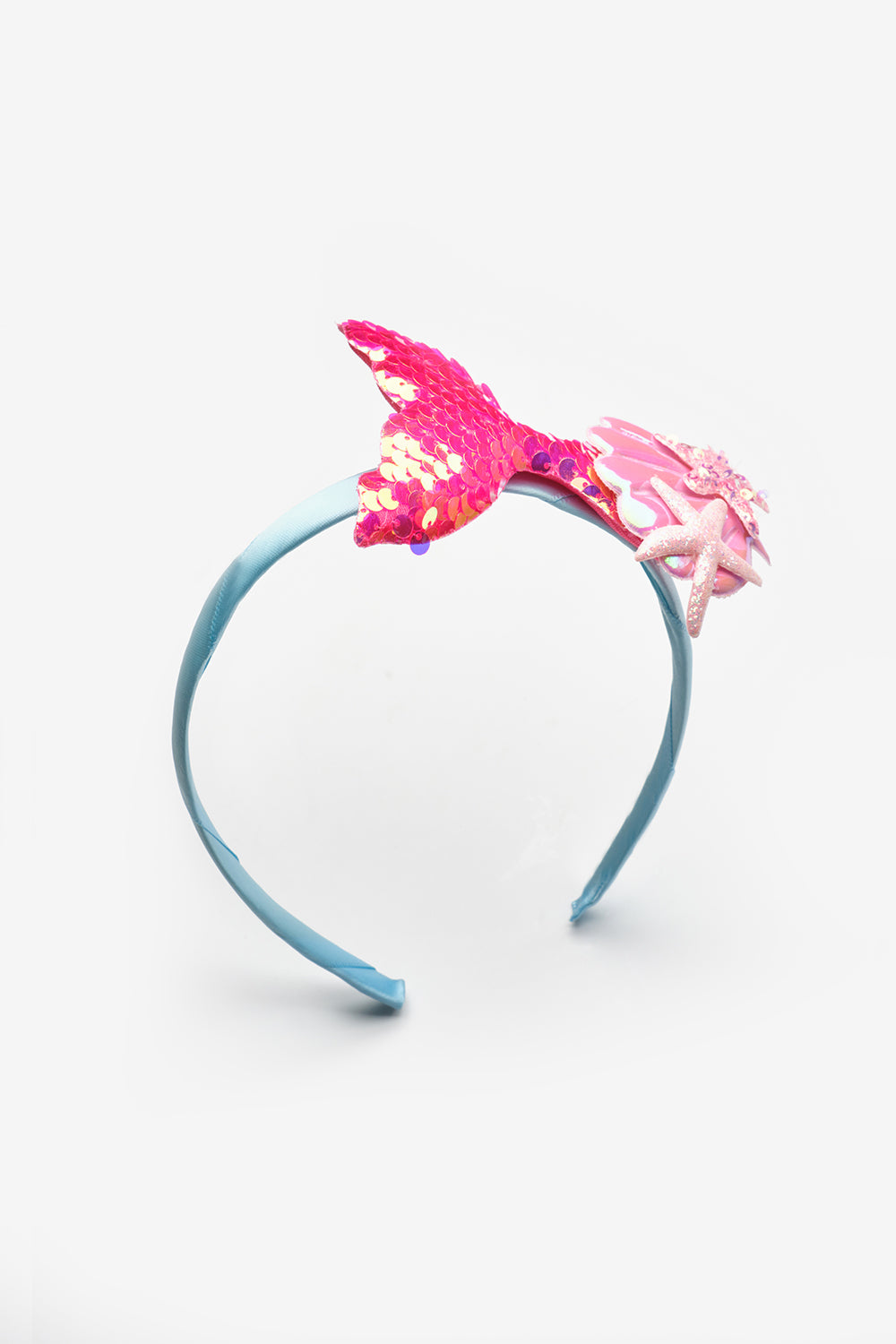 TCLS25SSGHAC003_1037_6.jpg Orange Sequin Mermaid Crown for Girls