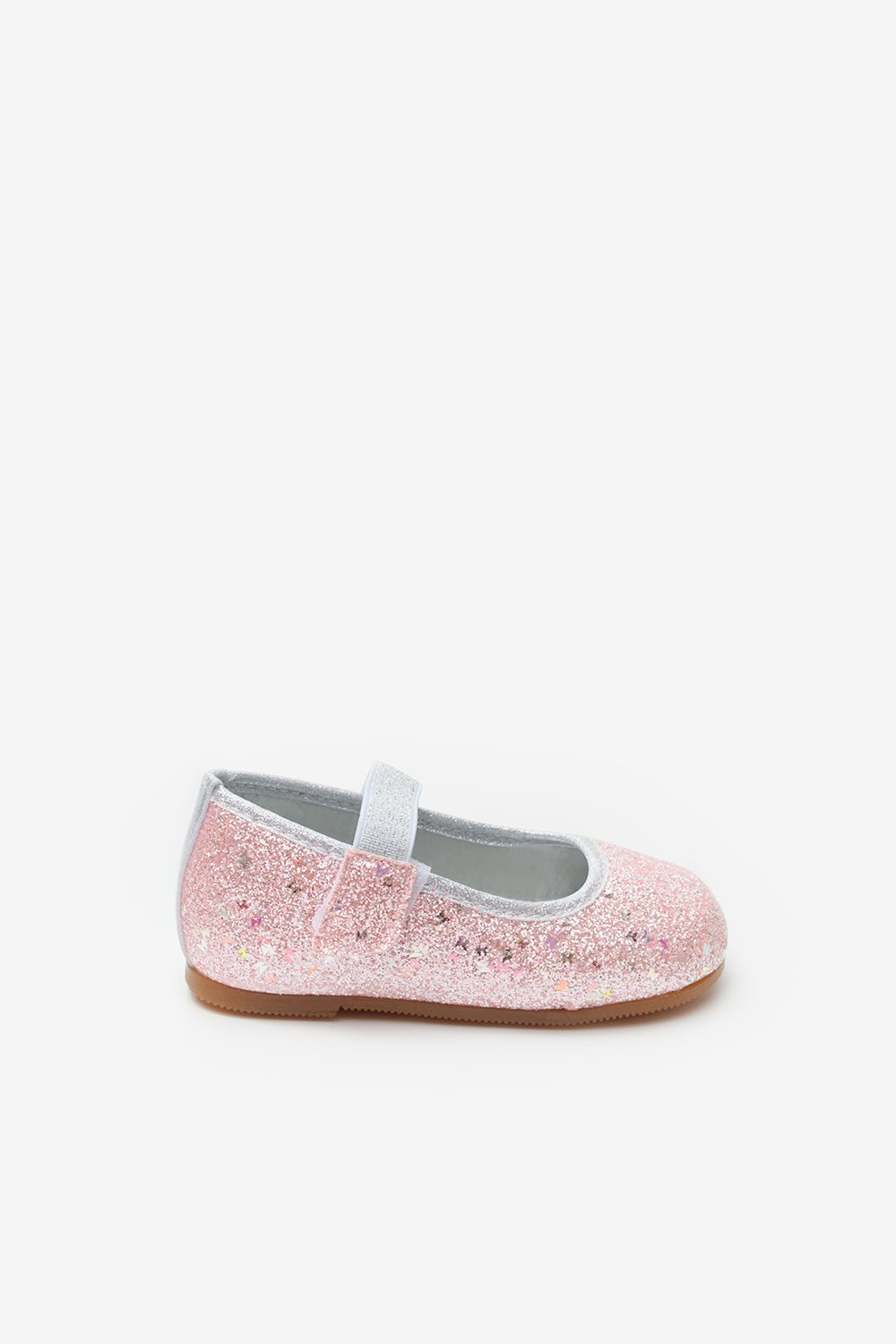 THRL25SSGKSH004_1028_6.jpg Pink Butterfly Glitter Girls' Ballet Flats