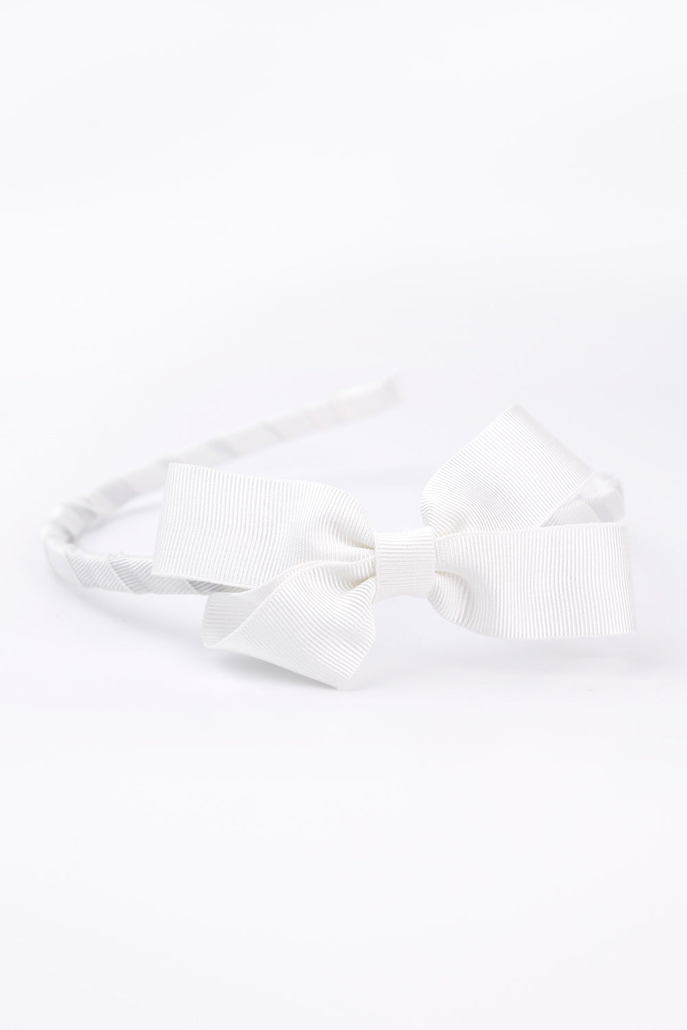 TLMB23ASGHAC011_1005_6.jpg White Bow Detailed Girl's Headband