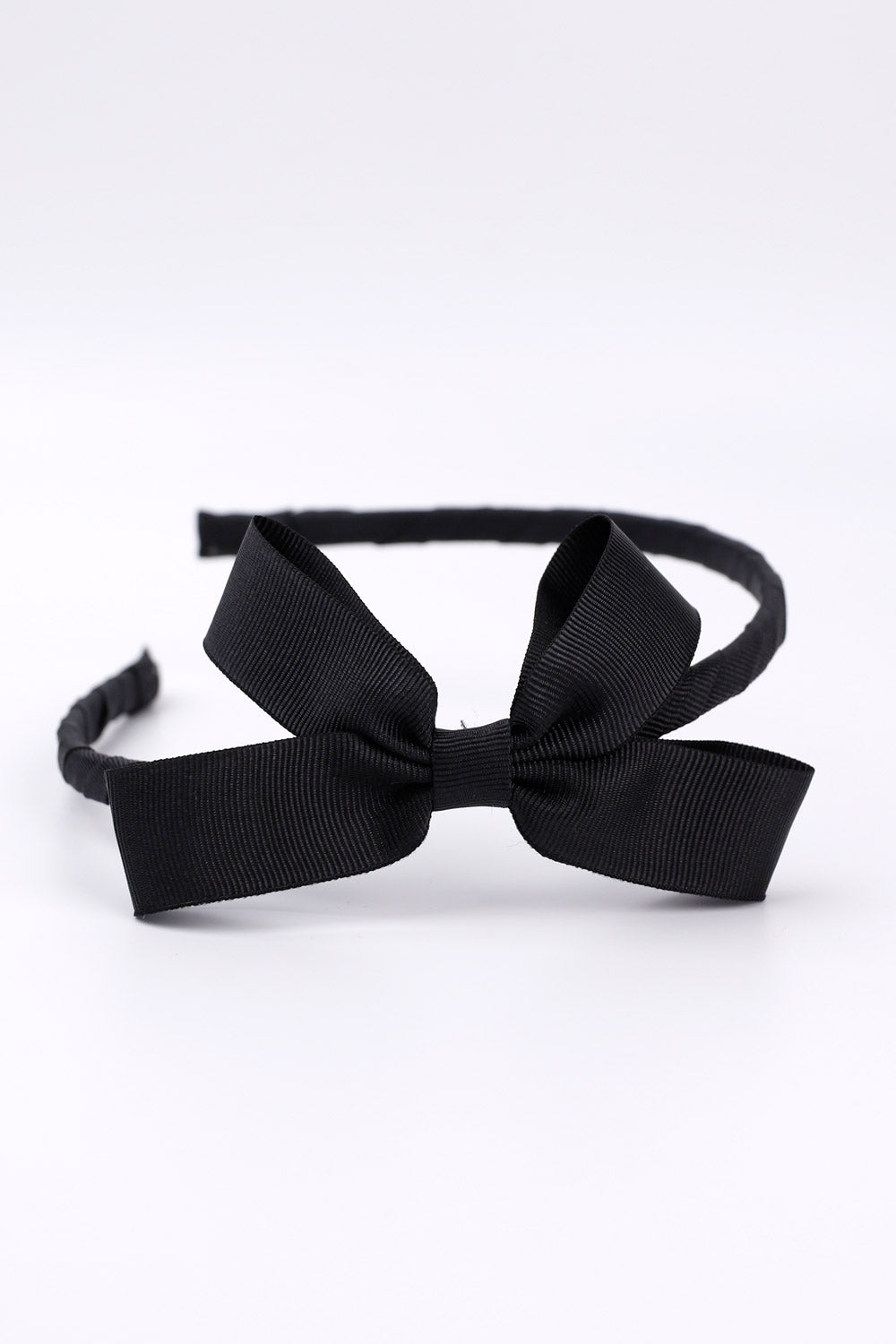 TLMB23ASGHAC011_1034_6.jpg Black Bow Detail Girls' Headband