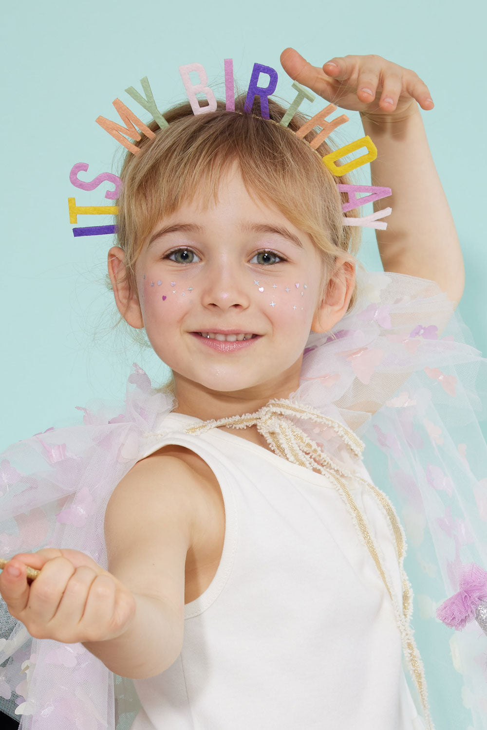 TLMB23ASGPHA004_1001_1.jpg Multicolored It's My Birthday Girls' Crown