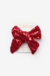 Red Sequin Hair Clip for Girls