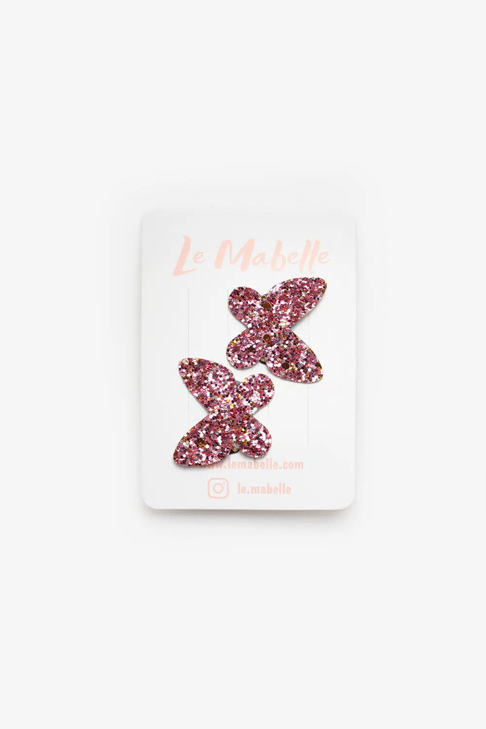 TLMB25AWGHAC016_1028_6.jpg Pink Glitter Butterfly Hair Clips for Babies