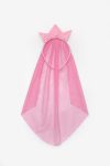 Pink Tulle Detail Queen Figure Crown for Girls