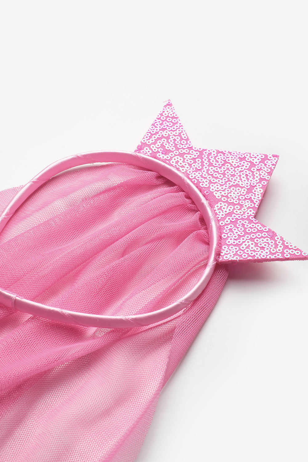 TLMB25AWGHAC026_1028_6.jpg Pink Tulle Detail Queen Figure Crown for Girls