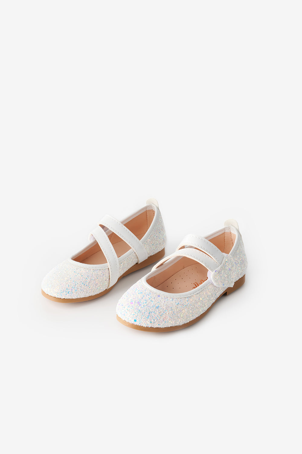 TMAR25SSGKSH001_1005_5.jpg White Heart Velcro Girls' Shoes