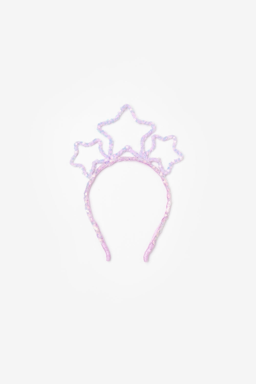 TSKD24ASGHAC001_1021_5.jpg Lilac Sequin Star Girl's Headband