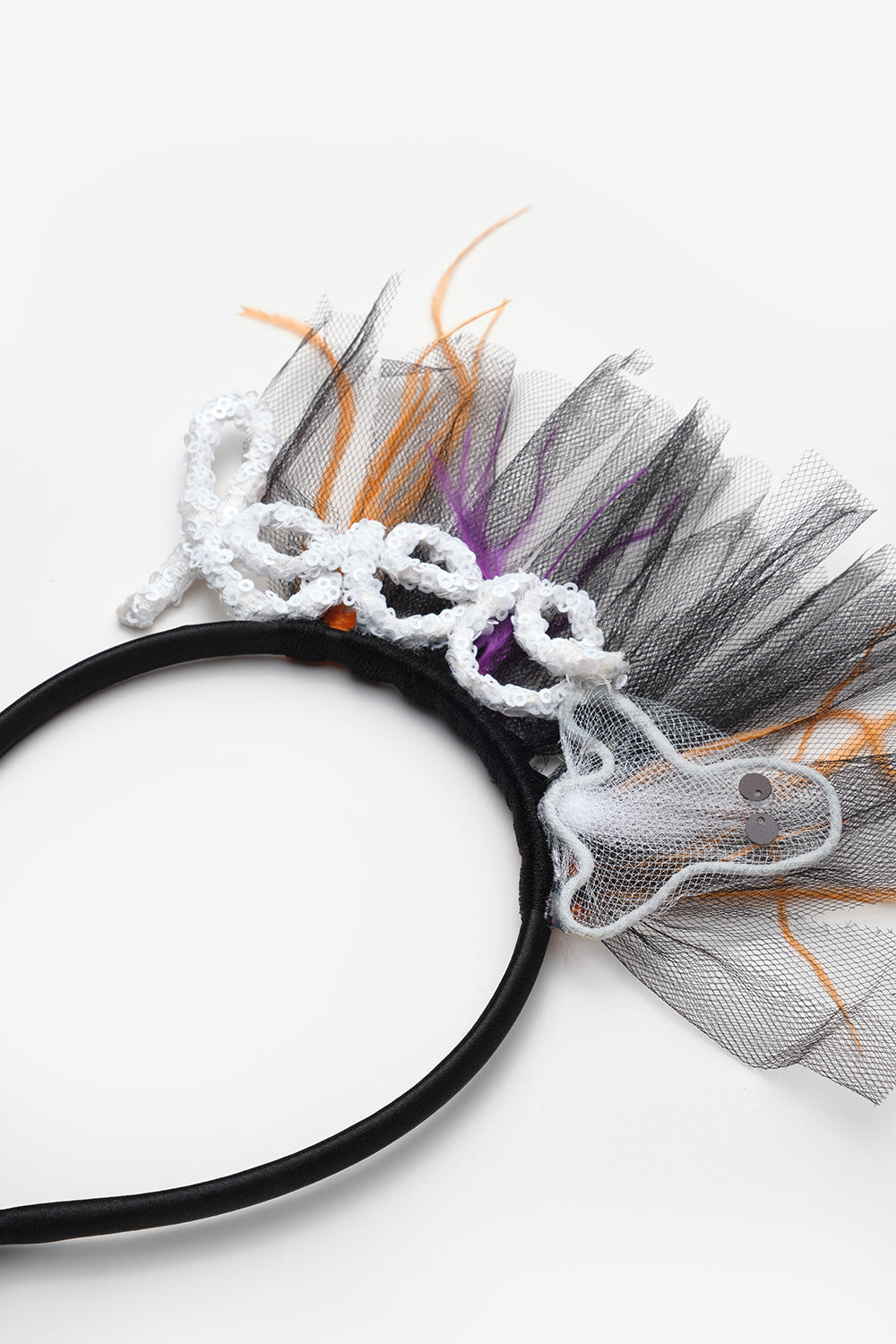 TSKD25AWGHAC006_1034_6.jpg Black Ghost Figure Girl's Halloween Crown