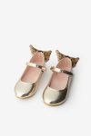 Golden Heeled Butterfly Girls' Shoes