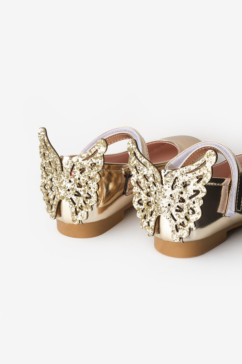 TTRC22ASGKSH003_1002_7.jpg Golden Heeled Butterfly Girls' Shoes