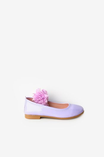 Lilac Tulle Flower Girl Shoes