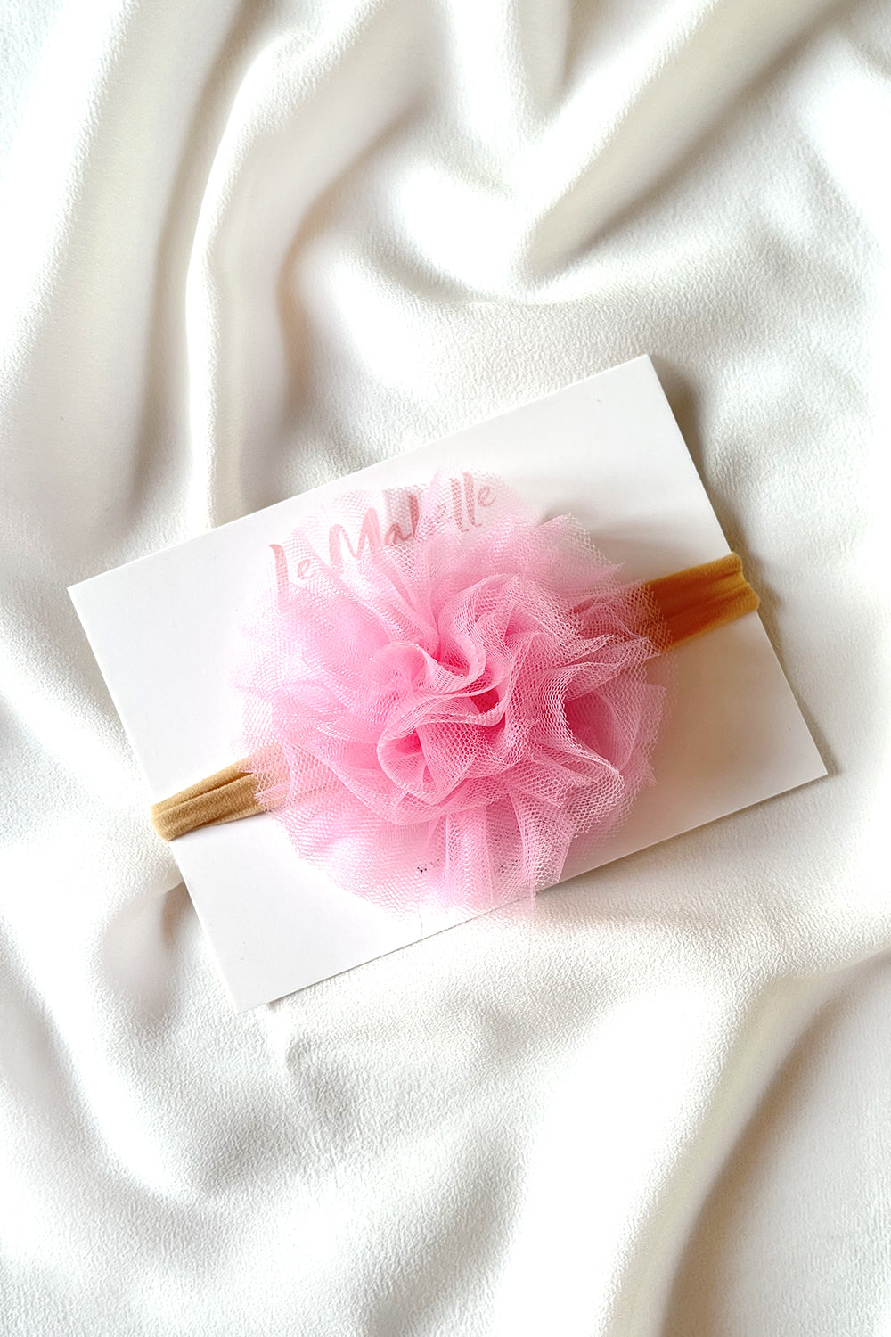 ULMB22ASGHAC004_1028_5_8b0d4922-f359-4f1e-81bb-c854e853e46f.jpg Pink Tulle Flower Girls Hairband