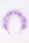 Lilac Floral Headband for Girls