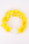Yellow Floral Headband for Girls