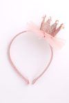 Rose Pearl Queen Tulle Girl's Crown