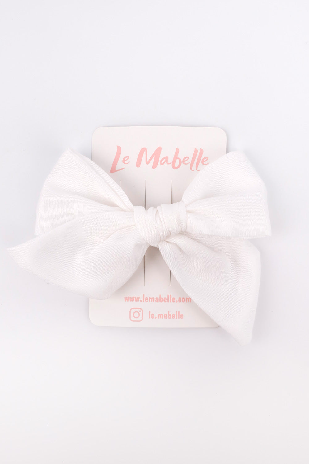 ULMB23ASGHAC025_1005_5.jpg White Bow Hair Clip for Girls