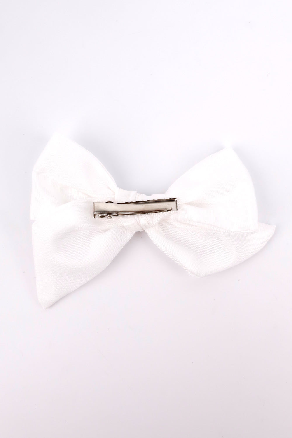 ULMB23ASGHAC025_1005_7.jpg White Bow Hair Clip for Girls