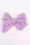 Lilac Bow Hair Clip for Girls