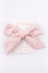 Pink Bow Hair Clip for Girls