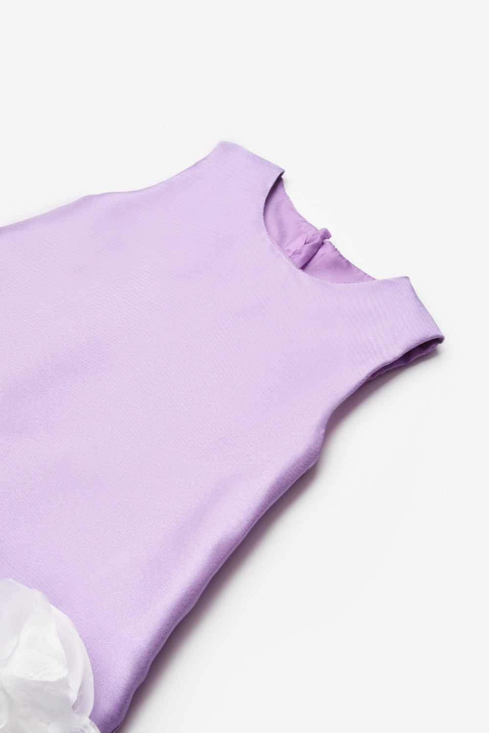 ULMB25SSGDRE002_1021_7.jpg Lilac Dress with Rose Detail for Girls - Paola