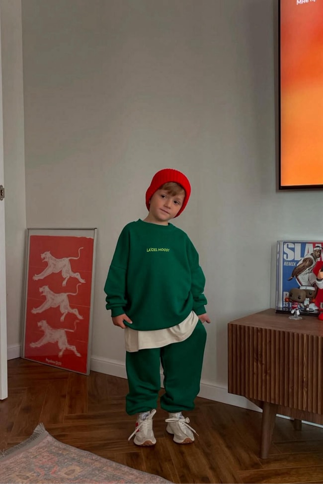 e9e386c0-1968-4187-8592-f95c130f0ccd-faf-0c.jpg Unisex Kids Cotton Green Mood Tracksuit - Oversized Comfortable Fit