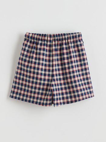 LCW Kids Navy Blue Girls' Elastic Waist Skirt and Tights