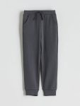 LCW Baby Grey Elastic Waist Boys Jogger Pants
