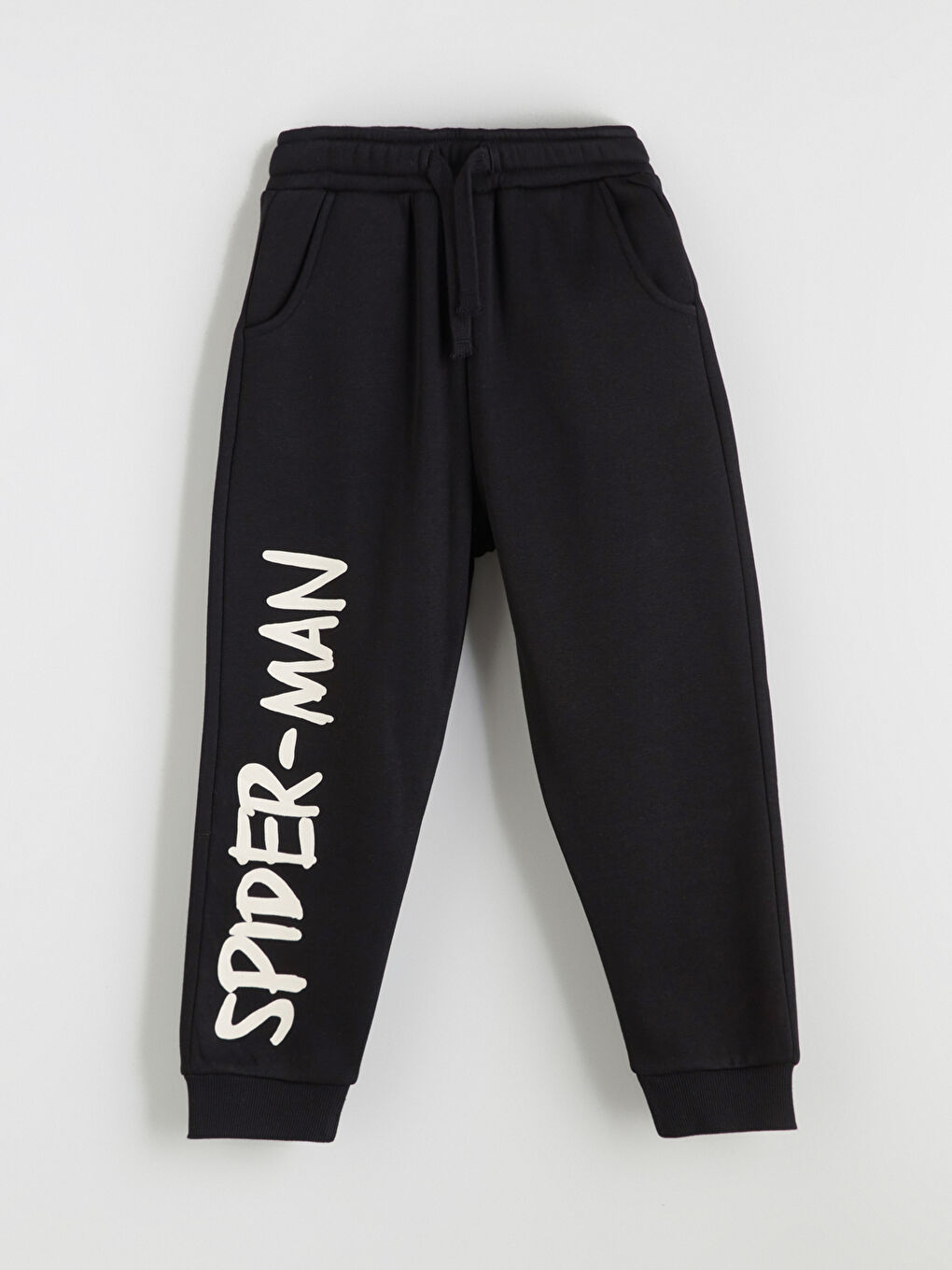 l_20252-w5dr29z1-qvk_a5.jpg LCW Kids Beige Spider-Man Licensed Boys Sweatshirt and Jogger Pants