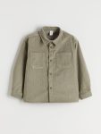 LCW Kids Green Velvet Boys Shirt