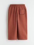 LCW Kids Brown Elastic Waist Basic Girls Sweatpants