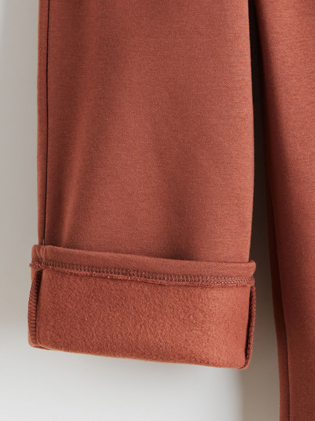 l_20252-w5j890z1-hha_a3.jpg LCW Kids Brown Elastic Waist Basic Girls Sweatpants