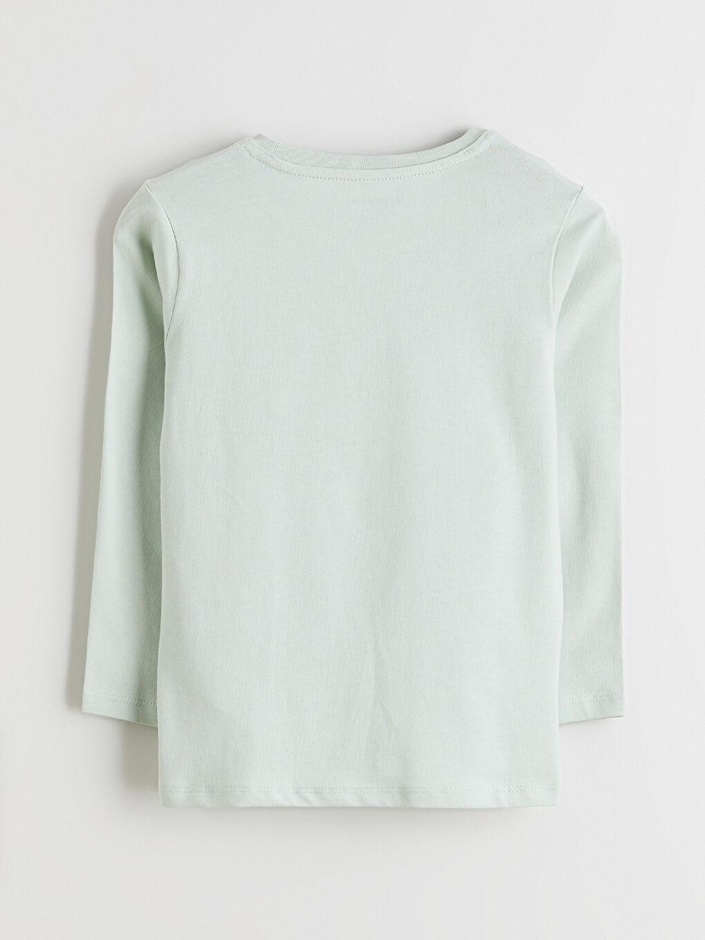 l_20252-w5l210z1-g4g_a3.jpg LCW Kids Green Printed Boys Pajama Set