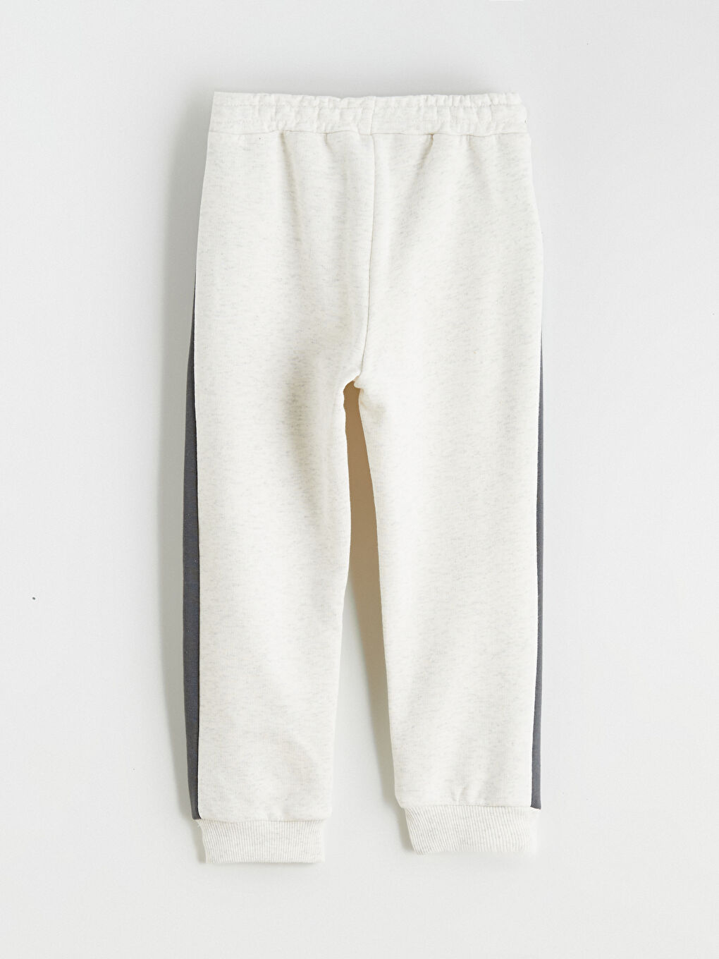 l_20252-w5m513z1-cx8_a2.jpg LCW Kids White Elastic Waist Boys Jogger Pants