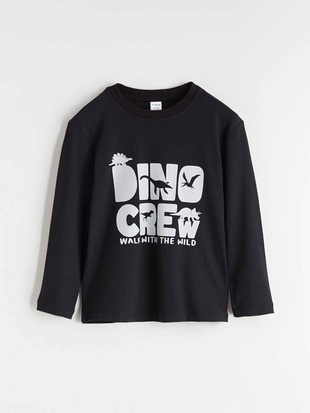 l_20252-w5mm56z1-cvl_a.jpg LCW Kids Black Dinosaur Print Boys T-Shirt