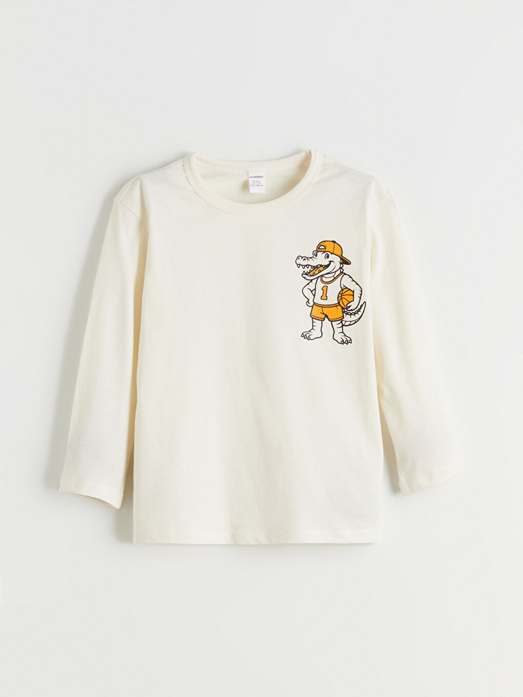 l_20252-w5mm56z1-qvk_a.jpg LCW Kids Beige Dinosaur Print Boys T-Shirt