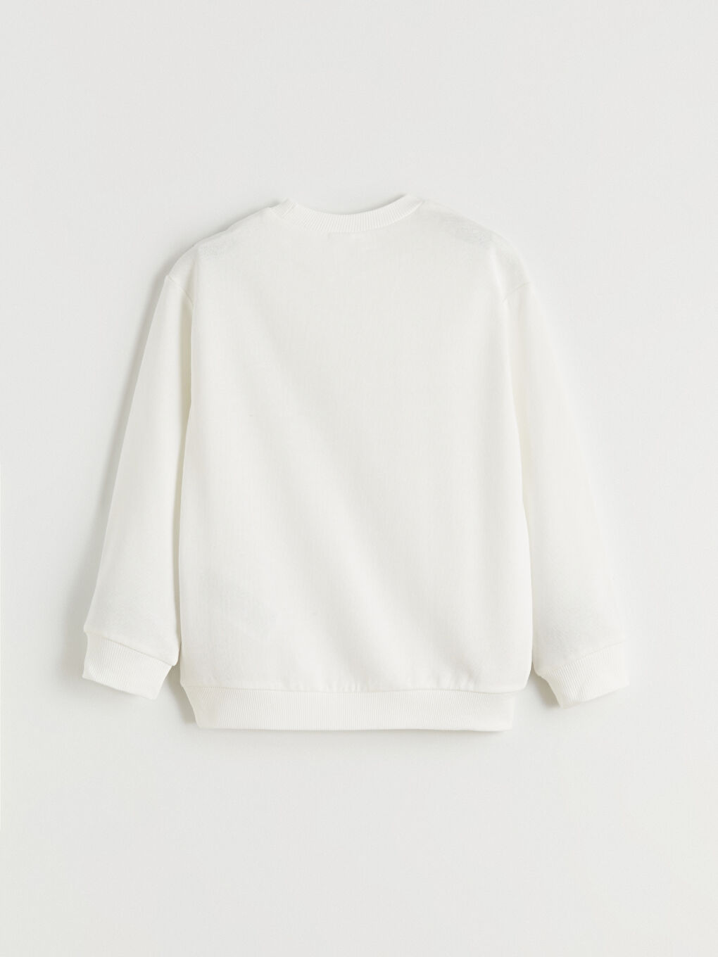 l_20252-w5mm88z1-1qz_a1.jpg LCW Kids Beige Printed Crew Neck Sweatshirt