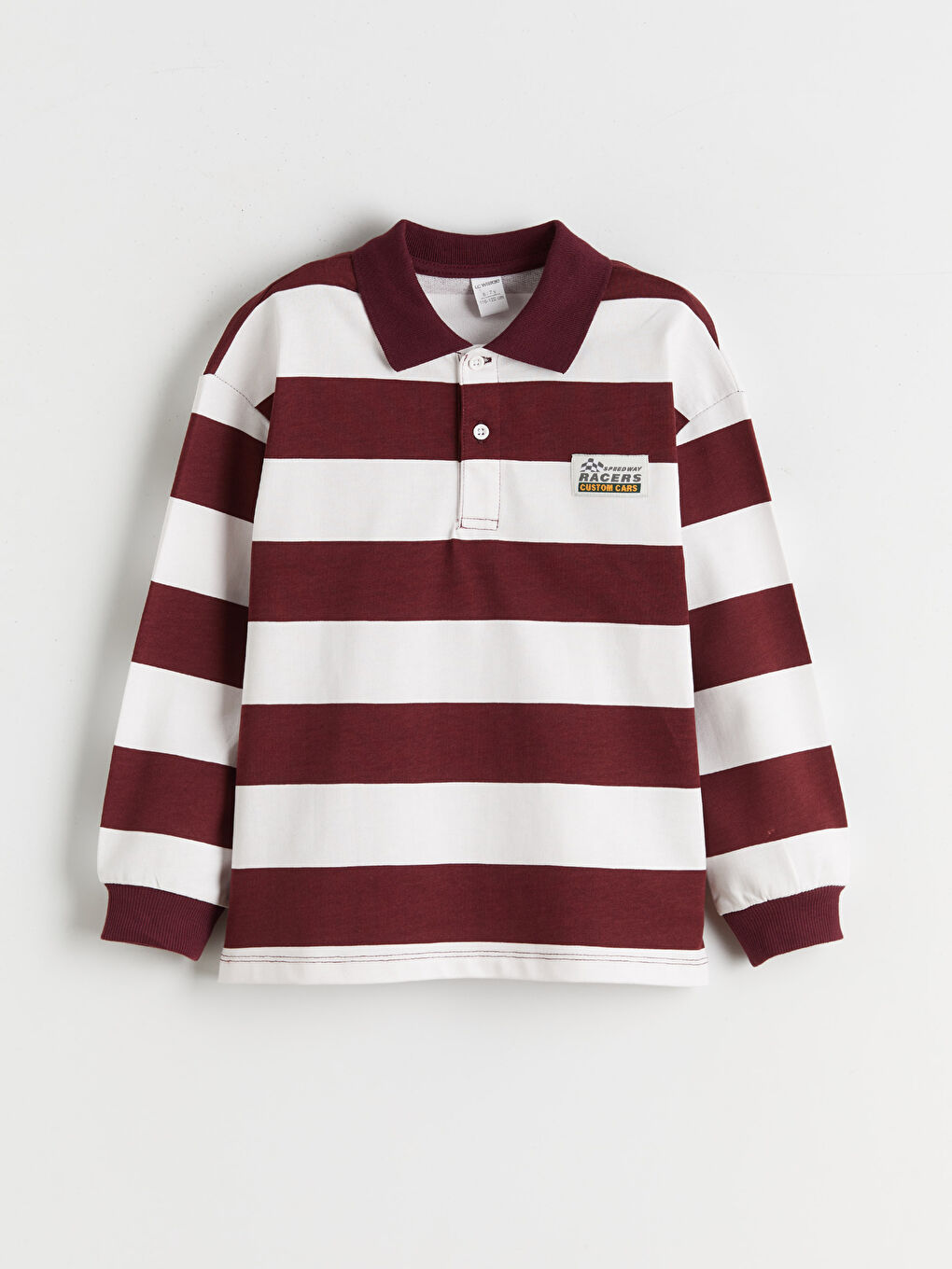 l_20252-w5mq89z1-let_a-1.jpg LCW Kids Burgundy Striped Polo Shirt for Boys